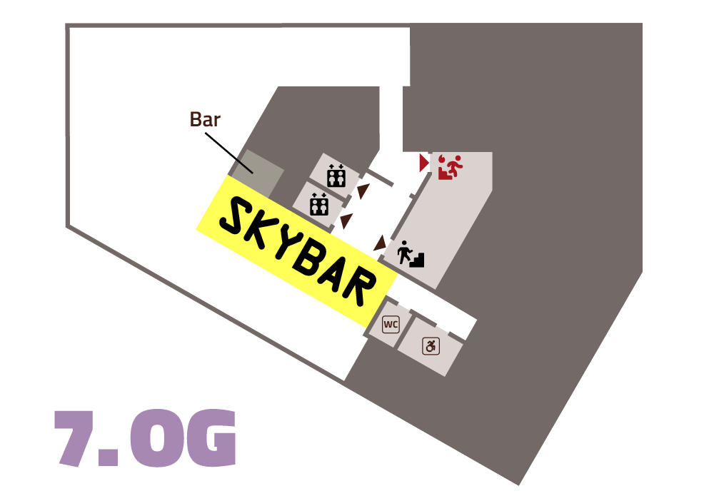 Grundriss 7. Obergeschoss